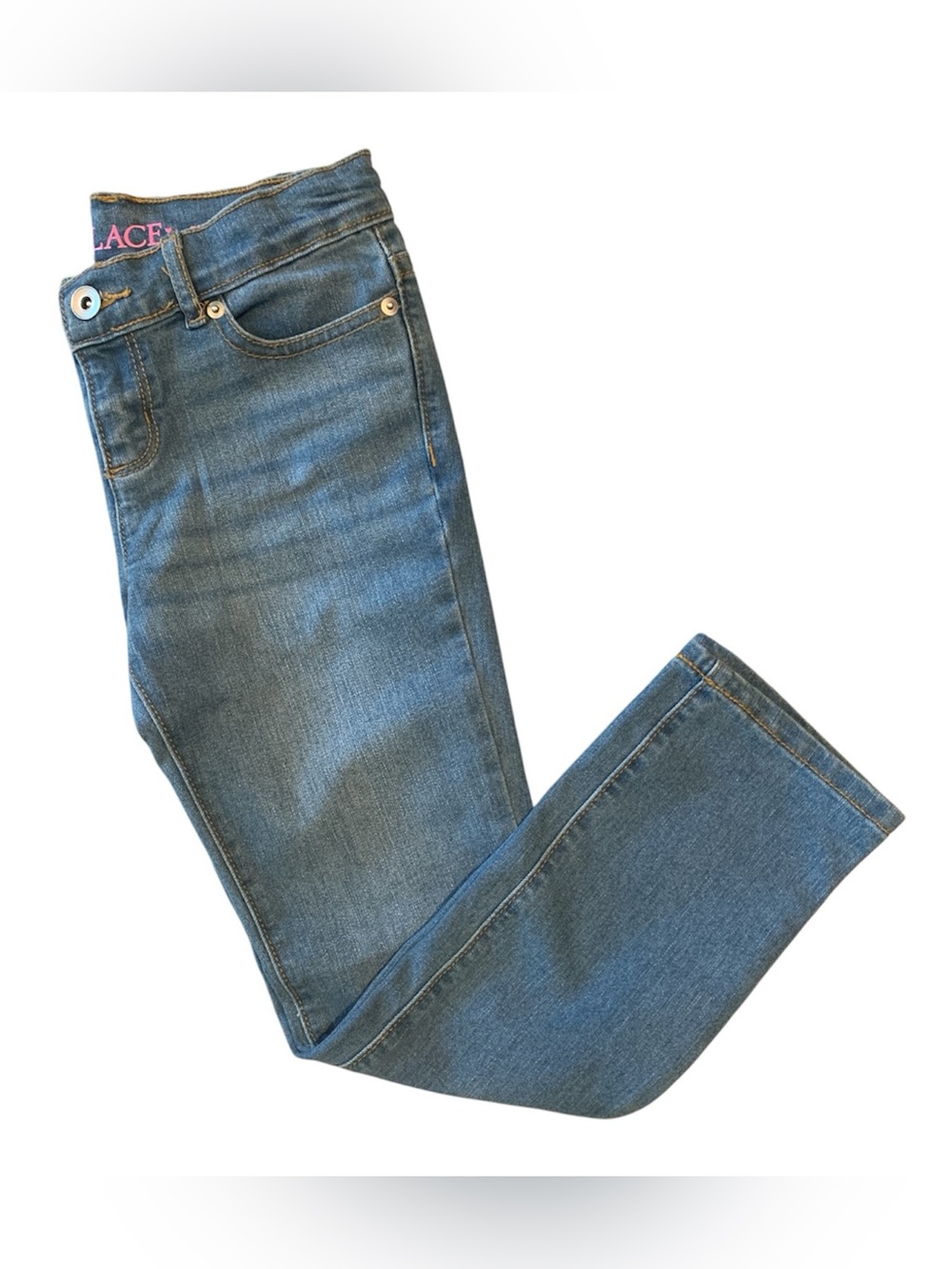 The Children's Place Girls Blue Straight Leg Jeans